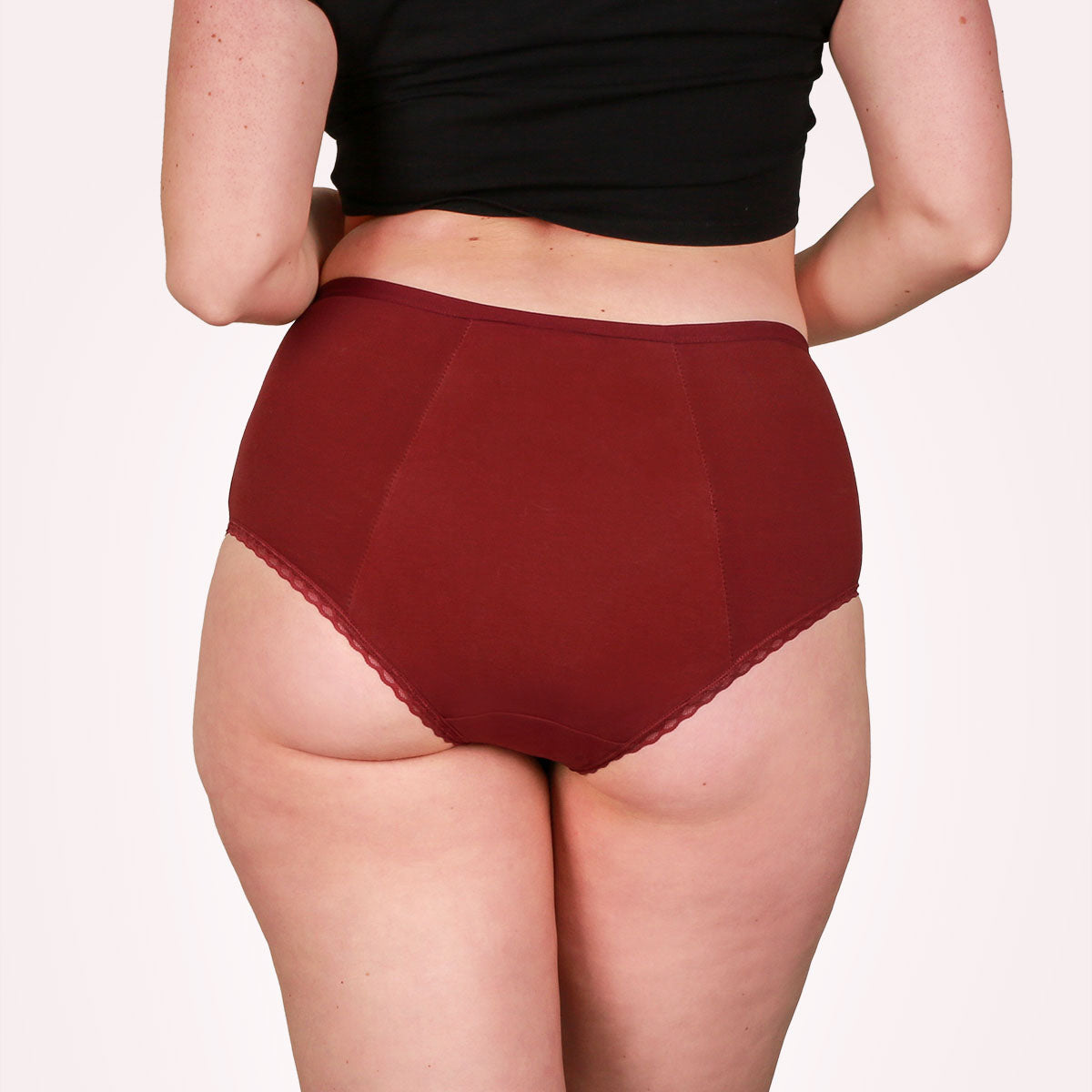 Taynie Deluxe rotbraun Curvy