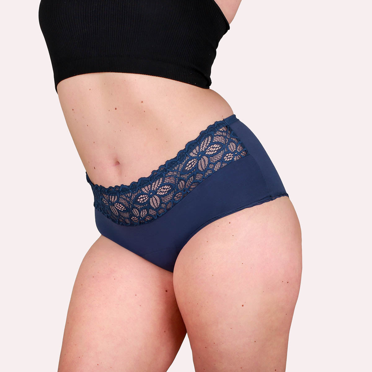 Taynie Deluxe ultra marineblau Curvy