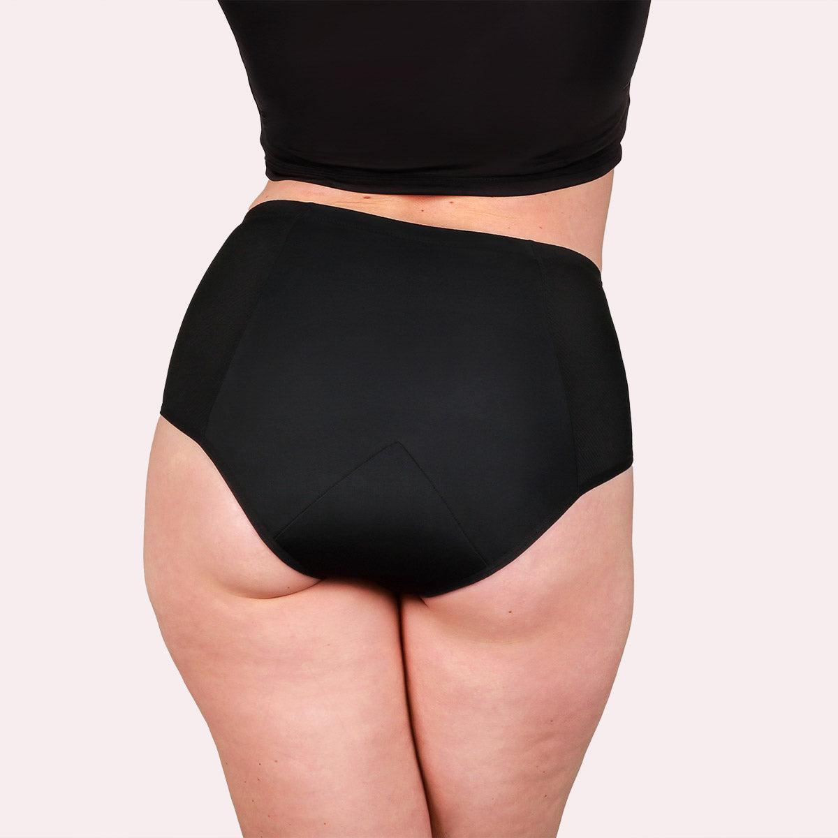 3er Pack Periodenunterwäsche Taynie Highwaist ultra schwarz Curvy