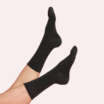 Chaussettes business lot de 3 anthracite