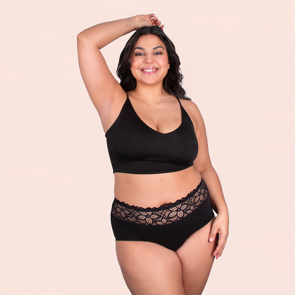 Deluxe Organic schwarz Curvy