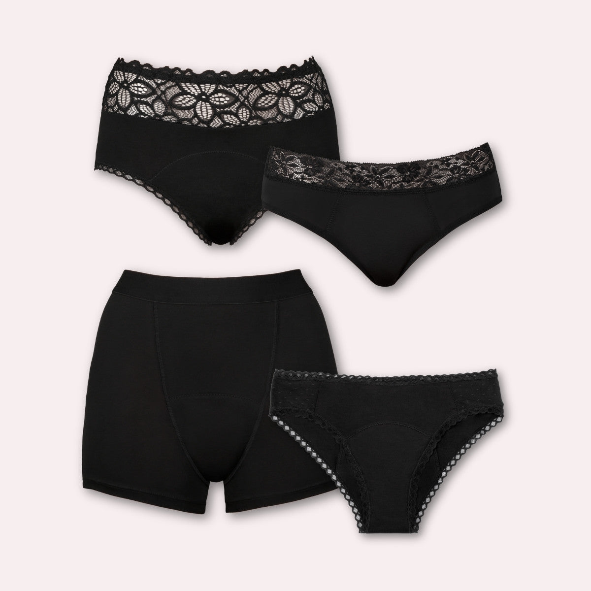 Taynie 4er Set Nacht Ultra Blasenschwäche