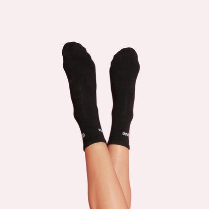 Taynie Tennissocken classic schwarz 