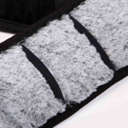Ceinture chauffante moelleuse XXL avec bouillotte